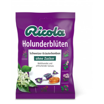 RICOLA o.Z.Beutel Holunderblüten Bonbons