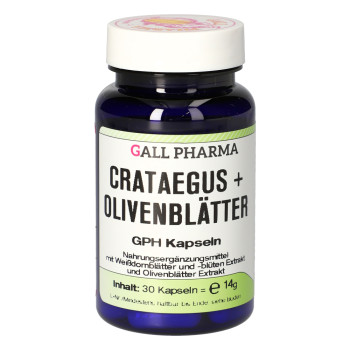 CRATAEGUS+OLIVENBLÄTTER GPH Kapseln