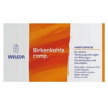 BIRKENKOHLE comp.Hartkapseln