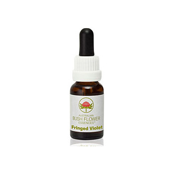 FRINGED Violet australische Bushblüte Tropfen