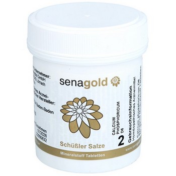 Schüssler Salz Nr. 2 Calcium phosphoricum D 6 (BIOCHEMIE Senagold) Tab.