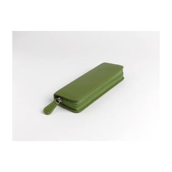 TASCHENAPOTHEKE 30er Leder f.1,5g Gläser grün