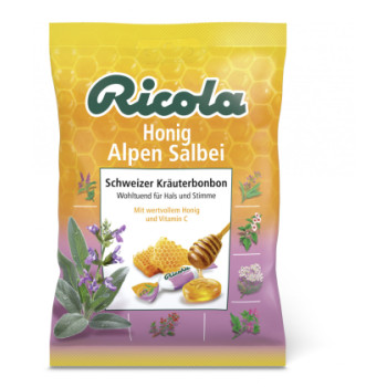 RICOLA m.Z.Beutel Honig Alpen Salbei Bonbons