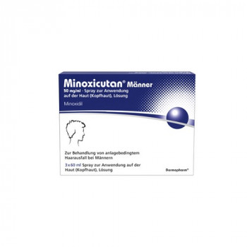 MINOXICUTAN Männer 50 mg/ml Spray