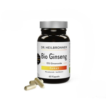 DR.HEILBRONNER Bio Ginseng PANAX Kapseln