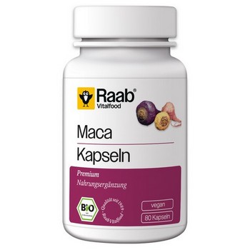 RAAB Vitalfood Maca Bio Kapseln