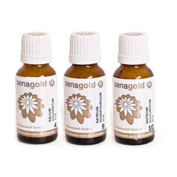 Schüssler-Salze Soffwechselkur Globuli (4,9,10 je 20g)